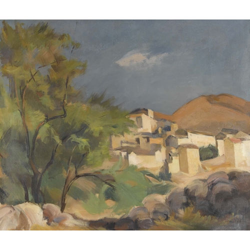 ABRAM ADOLPHE MILICH : 'Corsican Landscape' (DOBIASCHOFSKY AUKTIONEN AG)