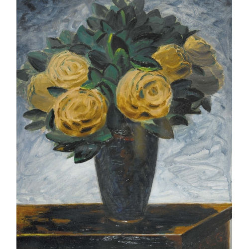 ANDR� JEAN EVARD : 'Bouquet rose beige' (DOBIASCHOFSKY AUKTIONEN AG)