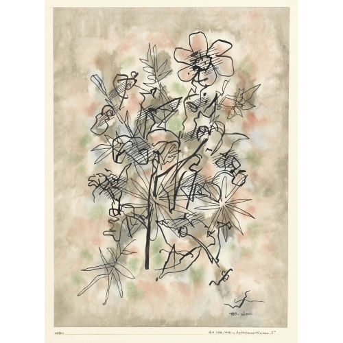 OTTO NEBEL : 'Sp�tsommerblumen I' (DOBIASCHOFSKY AUKTIONEN AG)