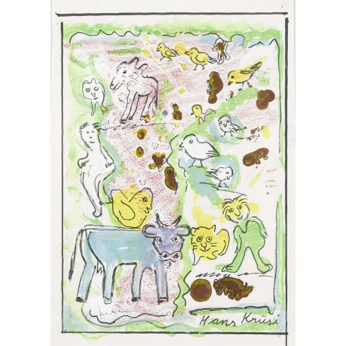 HANS KR�SI : Kuh und Fabeltiere (DOBIASCHOFSKY AUKTIONEN AG)