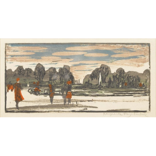 MARGUERITE FREY-SURBEK : Jardin des Tuileries (DOBIASCHOFSKY AUKTIONEN AG)