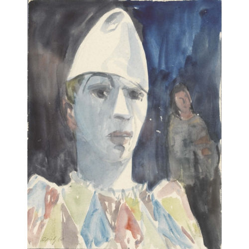 FRANZ KARL OPITZ : Pierrot (DOBIASCHOFSKY AUKTIONEN AG)