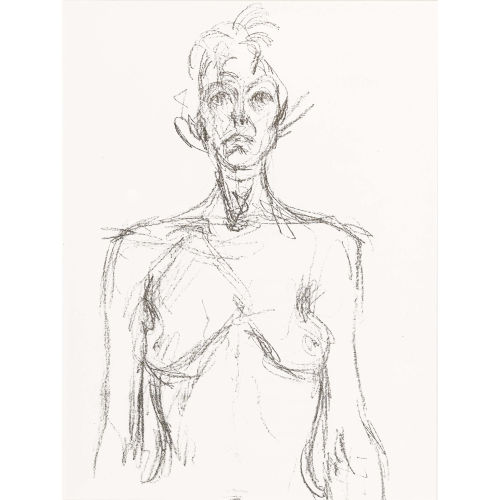 ALBERTO GIACOMETTI : 'Buste of a nude' (DOBIASCHOFSKY AUKTIONEN AG)