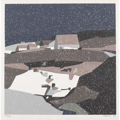JEAN-PIERRE (EIGTL. SCHMID LERMITE : 'La fonte des neiges' (DOBIASCHOFSKY AUKTIONEN AG)