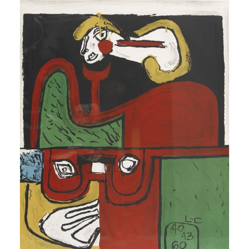 CHARLES-�DOUARD) LE CORBUSIER (EIGTL. JEANNERET : 'Portrait' (DOBIASCHOFSKY AUKTIONEN AG)
