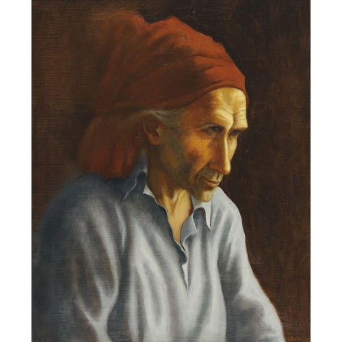 GUSTAVE BUCHET : Portr�t eines altes Mannes (DOBIASCHOFSKY AUKTIONEN AG)