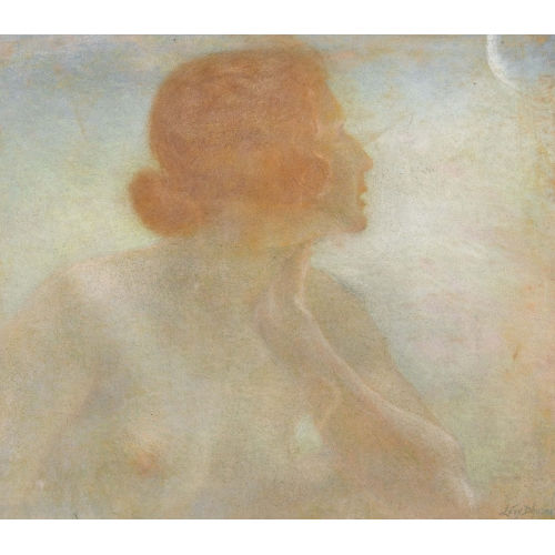 LUCIEN L�VY-DHURMER : Femme et la lune (DOBIASCHOFSKY AUKTIONEN AG)