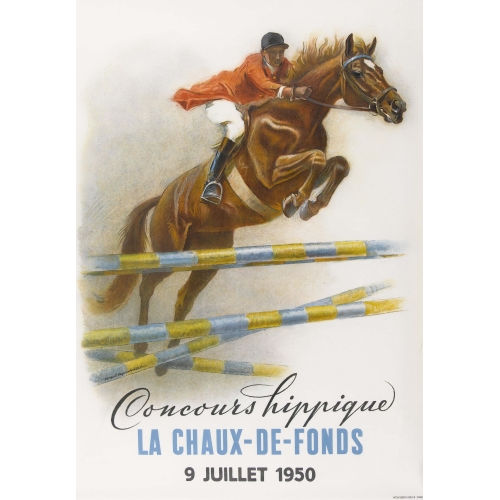 IWAN EDWIN HUGENTOBLER : 'Concours Hippique 1950' (DOBIASCHOFSKY AUKTIONEN AG)