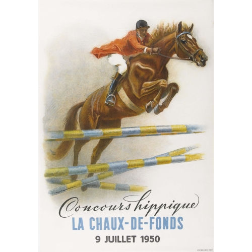 IWAN EDWIN HUGENTOBLER : 'Concours Hippique 1950' (DOBIASCHOFSKY AUKTIONEN AG)