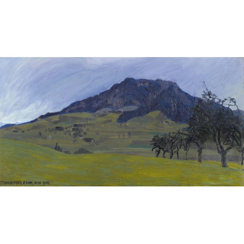 WALDEMAR THEOPHIL FINK : Herbstliche Berglandschaft (DOBIASCHOFSKY AUKTIONEN AG)