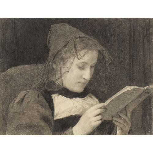 ALBERT ANKER : Lesende junge Frau in Tracht (DOBIASCHOFSKY AUKTIONEN AG)