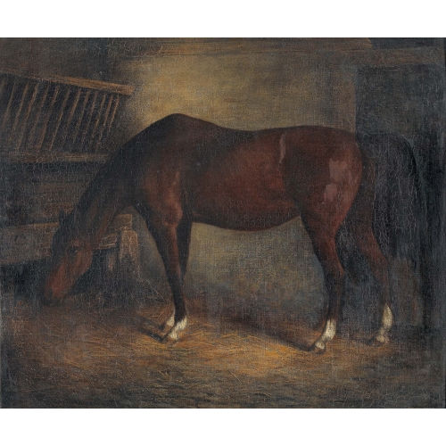 JACQUES LAURENT AGASSE : Pferd im Stall (DOBIASCHOFSKY AUKTIONEN AG)