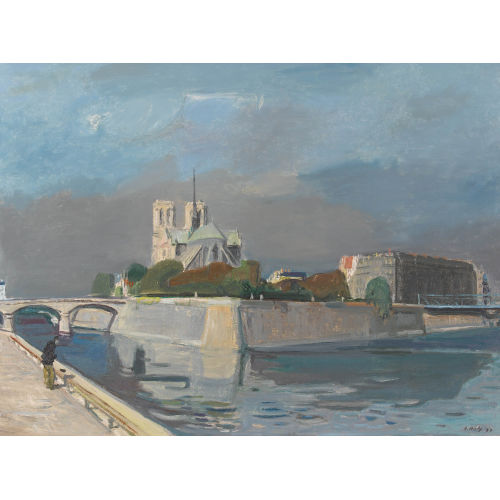 ADRIEN HOLY : Die Kathedrale Notre-Dame de Paris (DOBIASCHOFSKY AUKTIONEN AG)