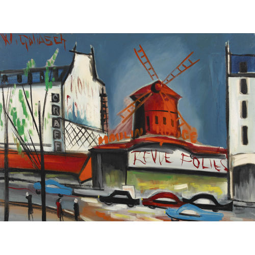 WILLIAM GOLIASCH : Das Etablissement Moulin-Rouge in Paris (DOBIASCHOFSKY AUKTIONEN AG)