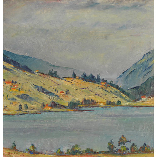 LOUIS D�RR : Am Thunersee (DOBIASCHOFSKY AUKTIONEN AG)
