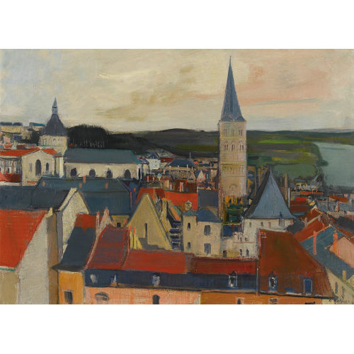 ADRIEN HOLY : 'La Charit� sur Loire' (DOBIASCHOFSKY AUKTIONEN AG)