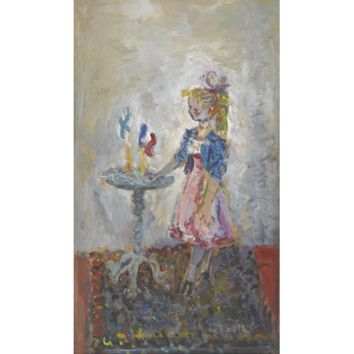 CONSTANTIN TERECHKOVITCH : Portrait de la fille de l′artiste (DOBIASCHOFSKY AUKTIONEN AG)