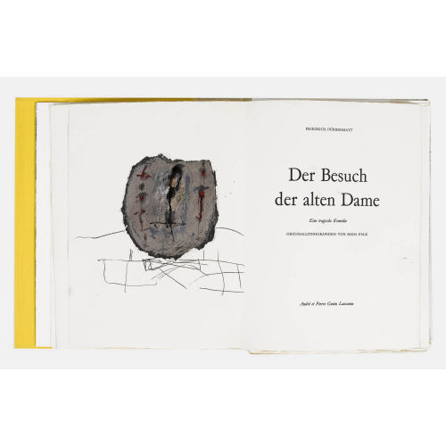 HANS FALK : Friedrich D�rrenmatt: 'Der Besuch der alten Dame' (DOBIASCHOFSKY AUKTIONEN AG)