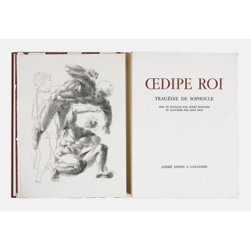HANS ERNI : Sophokles: 'Oedipe Roi' (DOBIASCHOFSKY AUKTIONEN AG)