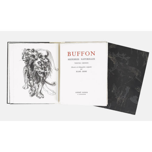 HANS ERNI : Georges-Louis Leclerc de Buffon: 'Histoires Naturelles' (DOBIASCHOFSKY AUKTIONEN AG)