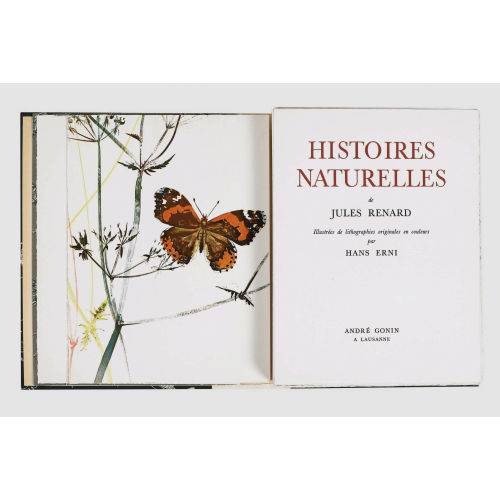 HANS ERNI : Jules Renard: 'Histoires Naturelles' (DOBIASCHOFSKY AUKTIONEN AG)