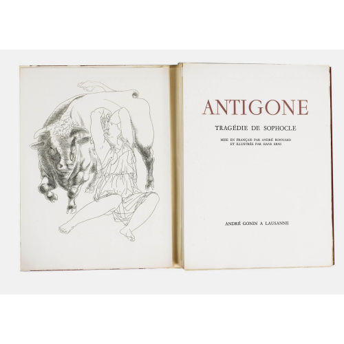 HANS ERNI : Sophokles: 'Antigone' (DOBIASCHOFSKY AUKTIONEN AG)