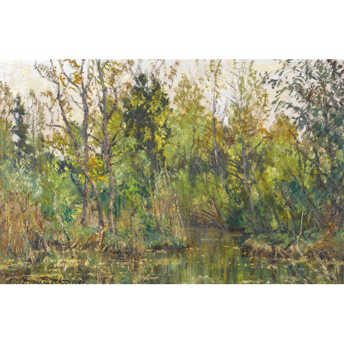 STEFAN DOMARADZKI : Auenlandschaft (DOBIASCHOFSKY AUKTIONEN AG)