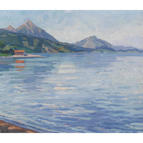 CHRISTOPH FRIEDRICH OEHLER : 'Thunersee' (DOBIASCHOFSKY AUKTIONEN AG)