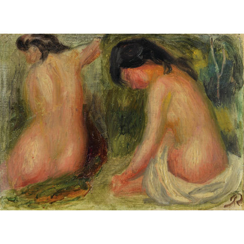 PIERRE AUGUSTE RENOIR : 'Baigneuses' (DOBIASCHOFSKY AUKTIONEN AG)