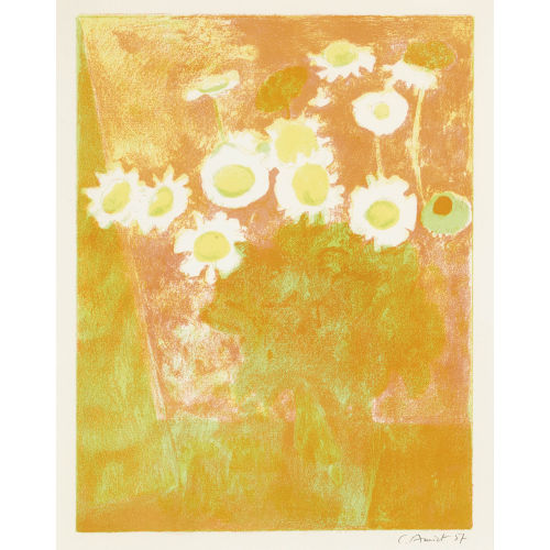 CUNO AMIET : 'Blumenstilleben: Margeriten' (DOBIASCHOFSKY AUKTIONEN AG)