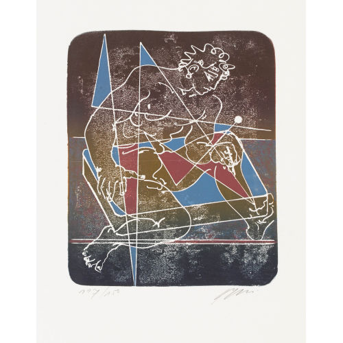 HANS ERNI : 'Der Lithograph' (DOBIASCHOFSKY AUKTIONEN AG)