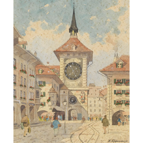 WALTER EGGIMANN : 'Zeitglockenturm' (DOBIASCHOFSKY AUKTIONEN AG)