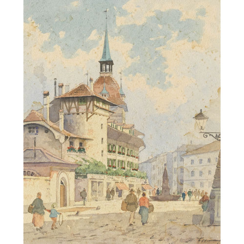 WALTER EGGIMANN : 'Der Holl�nderturm' (DOBIASCHOFSKY AUKTIONEN AG)