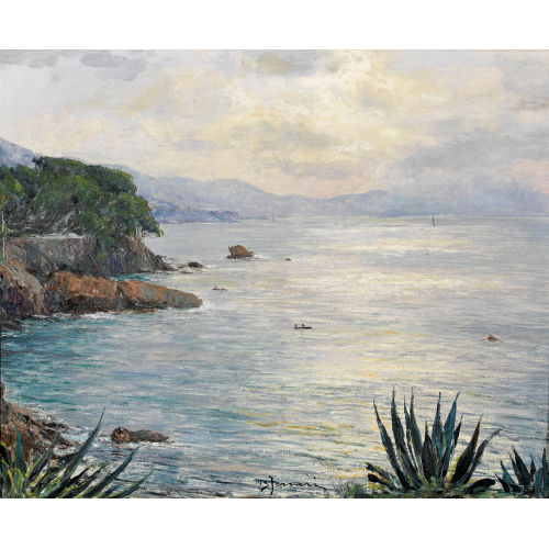 BERTO FERRARI : K�ste bei Nervi (DOBIASCHOFSKY AUKTIONEN AG)