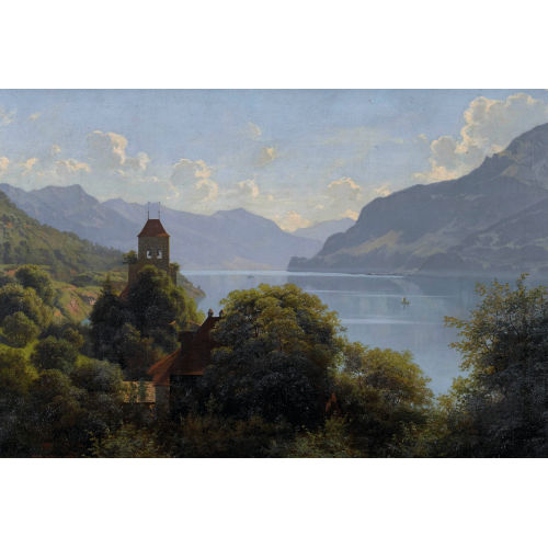 WILHELM BERNHARD BENTELI : Ringgenberg am Brienzersee (DOBIASCHOFSKY AUKTIONEN AG)