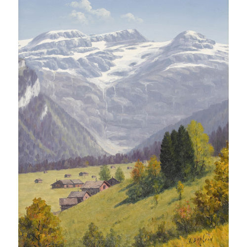 ALBERT DUPLAIN : Der Wildstrubel (DOBIASCHOFSKY AUKTIONEN AG)