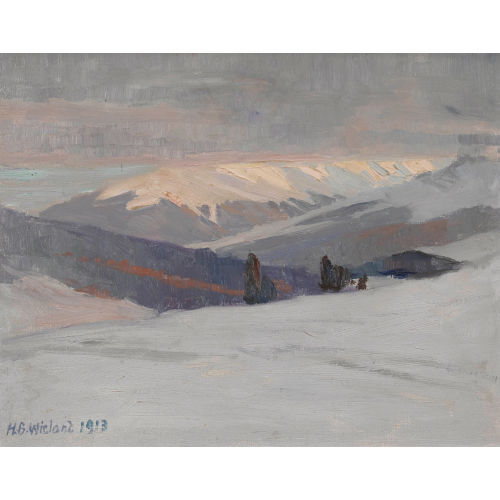 HANS BEAT WIELAND : 'Lenzerheide' (DOBIASCHOFSKY AUKTIONEN AG)