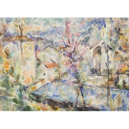 KARL GERBER : Morcote am Luganersee (DOBIASCHOFSKY AUKTIONEN AG)
