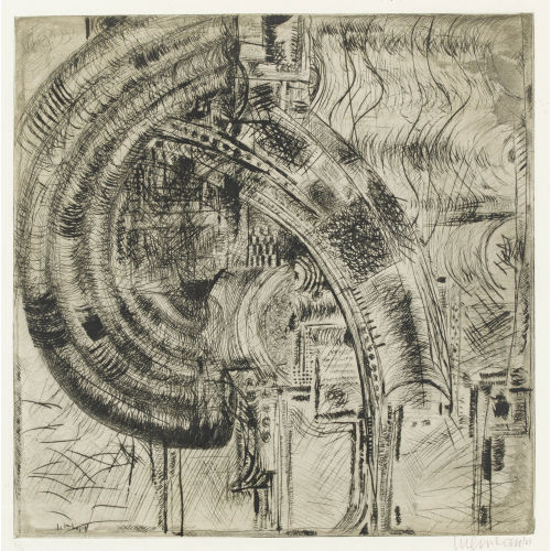 BERNHARD LUGINB�HL : 'Radierung III' (DOBIASCHOFSKY AUKTIONEN AG)