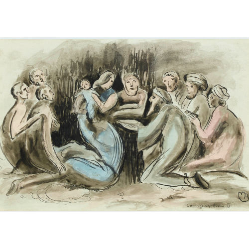 MAURICE BARRAUD : Anbetung (DOBIASCHOFSKY AUKTIONEN AG)