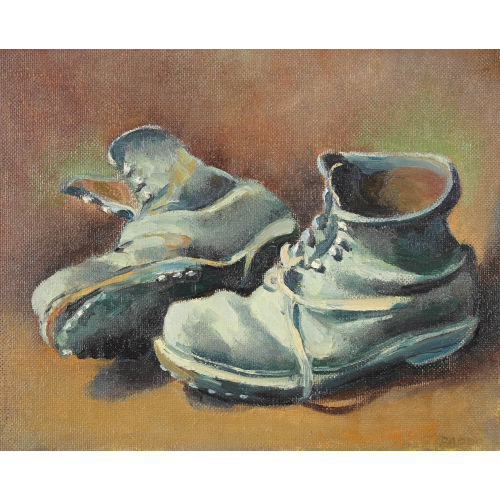 PAUL JAKOB) PAOLO (EIGTL. M�LLER : 'Alte Schuhe' (DOBIASCHOFSKY AUKTIONEN AG)