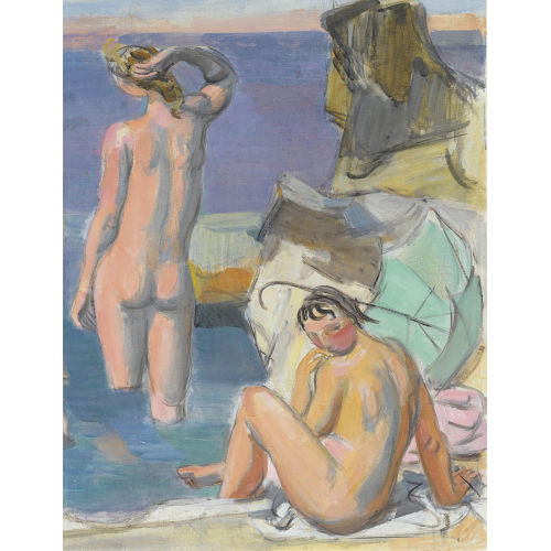 MAURICE BARRAUD : Les baigneuses (DOBIASCHOFSKY AUKTIONEN AG)