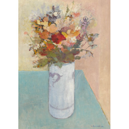 ALPHONSE LANO� : 'Bouquet � la table bleue' (DOBIASCHOFSKY AUKTIONEN AG)