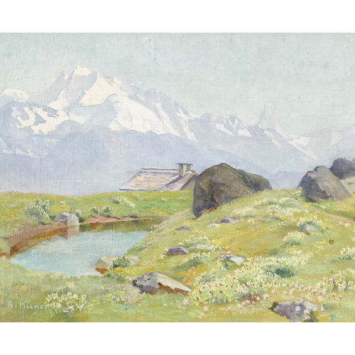 ROBERT KIENER : 'Mischabelhorn von Lentz' (DOBIASCHOFSKY AUKTIONEN AG)