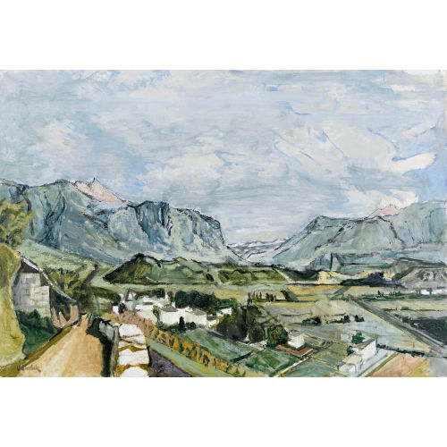 VICTOR SURBEK : Weite Tallandschaft (DOBIASCHOFSKY AUKTIONEN AG)