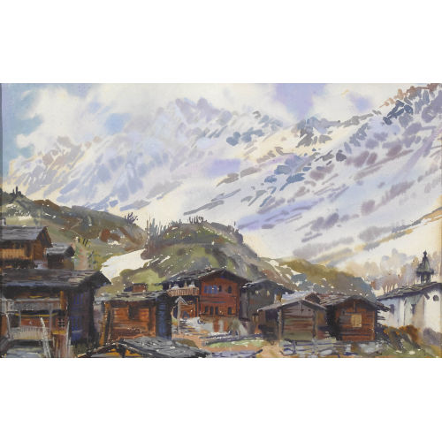 KARL ANNELER : 'Eisten' (DOBIASCHOFSKY AUKTIONEN AG)
