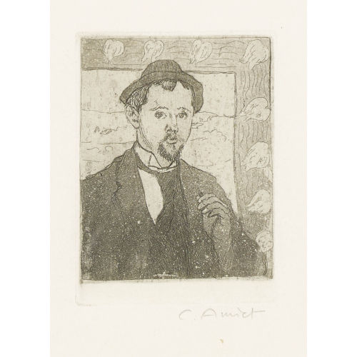 CUNO AMIET : 'Bildnis Oscar Kurt' (DOBIASCHOFSKY AUKTIONEN AG)