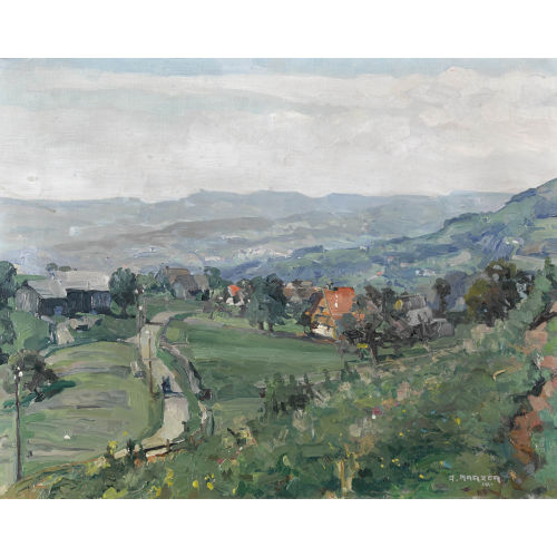 ALFRED MARXER : Landschaft im Z�rcher Oberland (DOBIASCHOFSKY AUKTIONEN AG)