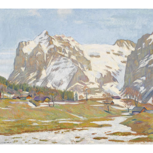 EMIL CARDINAUX : 'Wetterhorn' (DOBIASCHOFSKY AUKTIONEN AG)