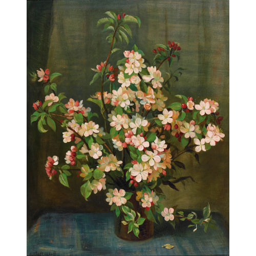 EGON VON VIETINGHOFF : Apfelbl�tenzweige in einer Vase (DOBIASCHOFSKY AUKTIONEN AG)